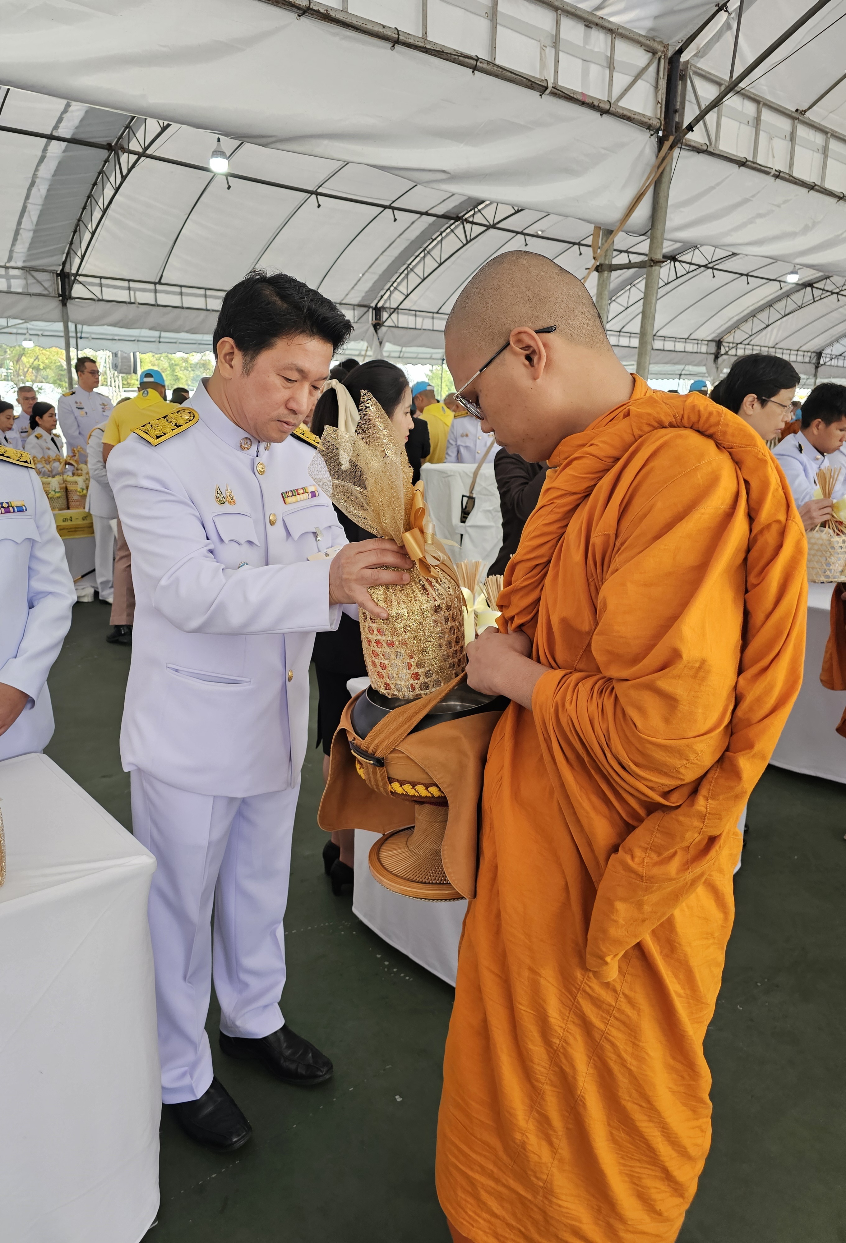 กระทรวงการท่องเที่ยวและกีฬา ร่วมกิจกรรมเฉลิมพระเกียรติ เนื่องในพระราชพิธีสมมงคล พ.ศ.2568