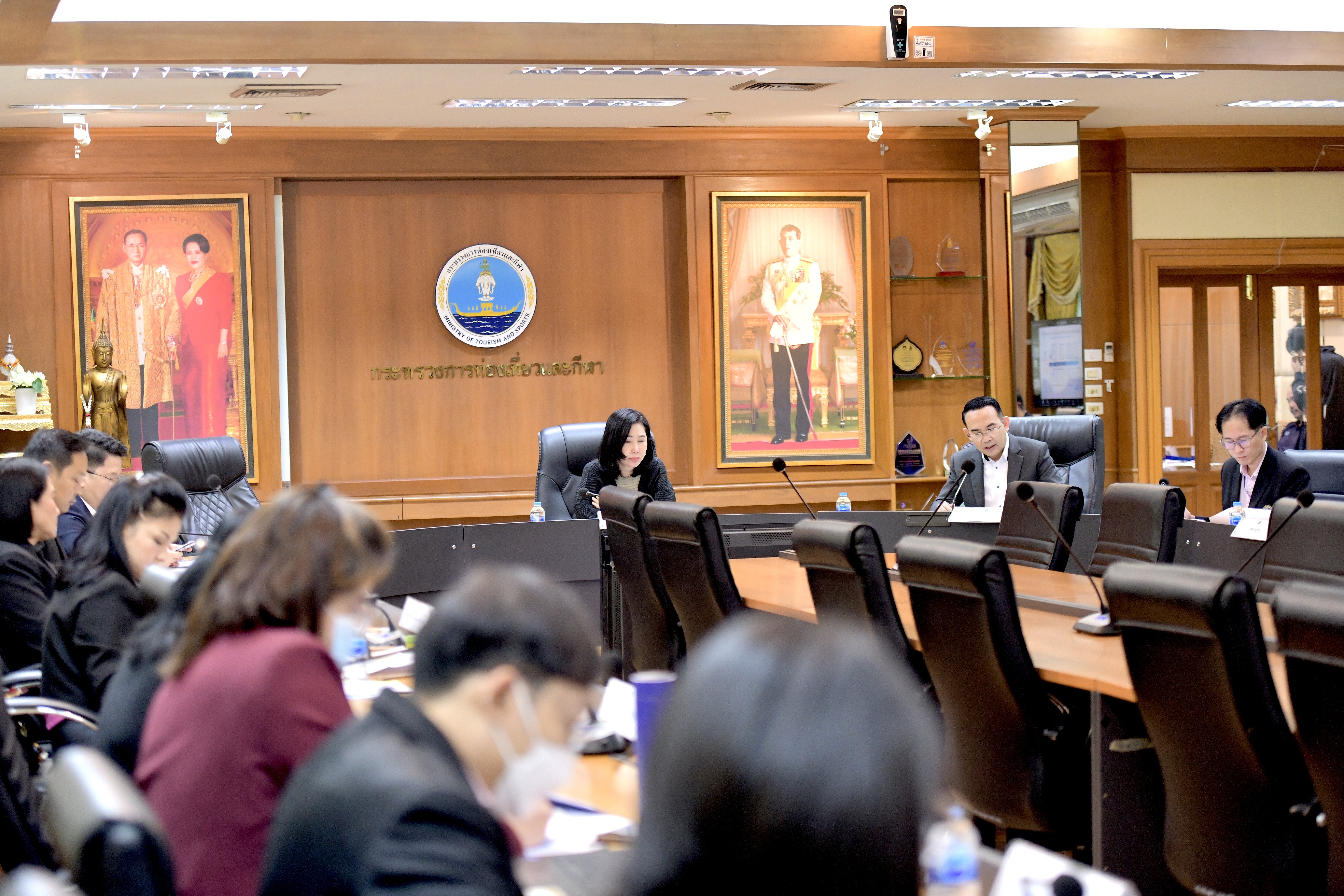 ปลัดกระทรวงการท่องเที่ยวและกีฬา เป็นประธานประชุมคณะกรรมการกลั่นกรองคำของบประมาณรายจ่ายประจำปี ครั้งที่ 1/2568