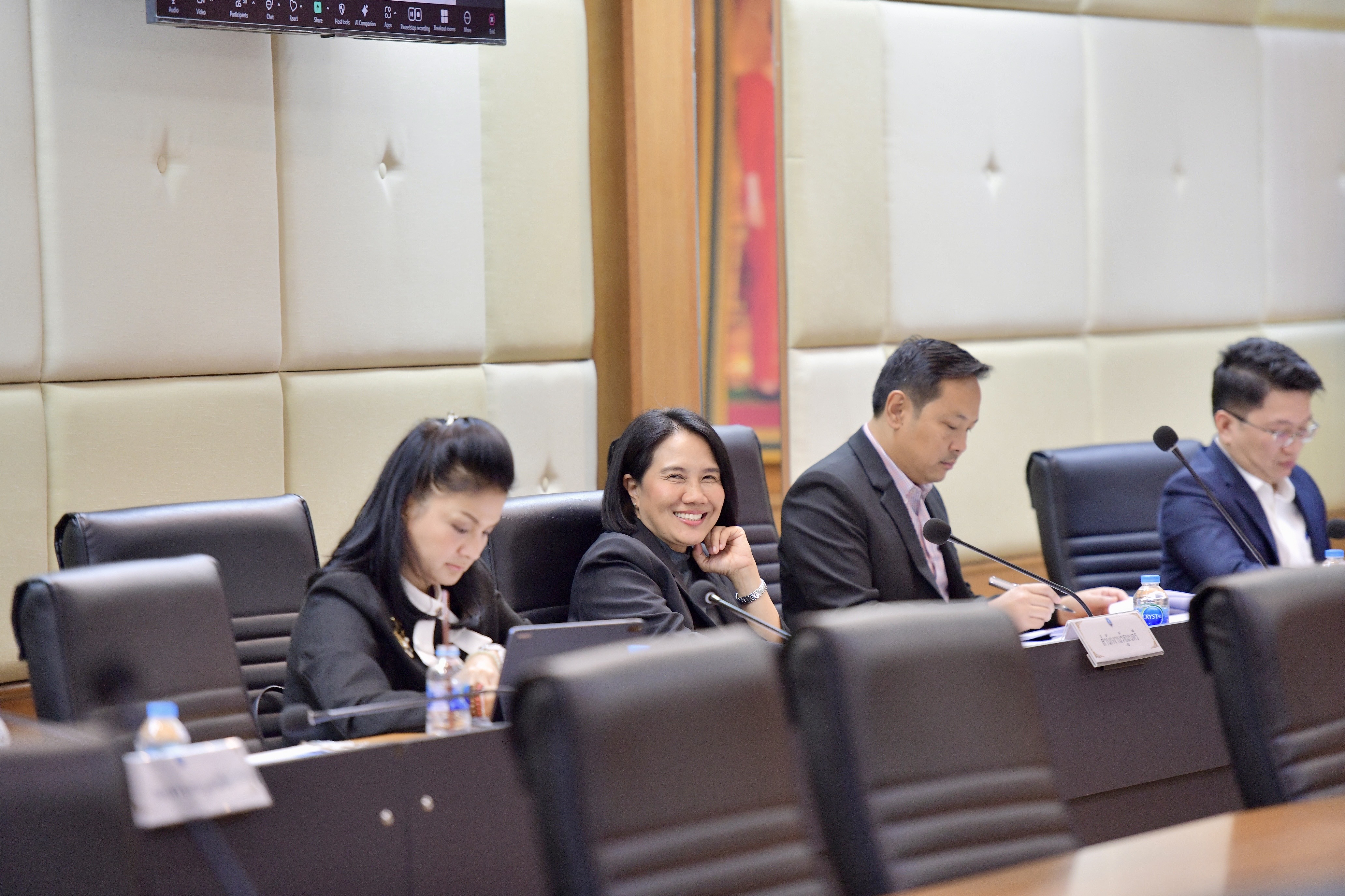 ปลัดกระทรวงการท่องเที่ยวและกีฬา เป็นประธานประชุมคณะกรรมการกลั่นกรองคำของบประมาณรายจ่ายประจำปี ครั้งที่ 1/2568