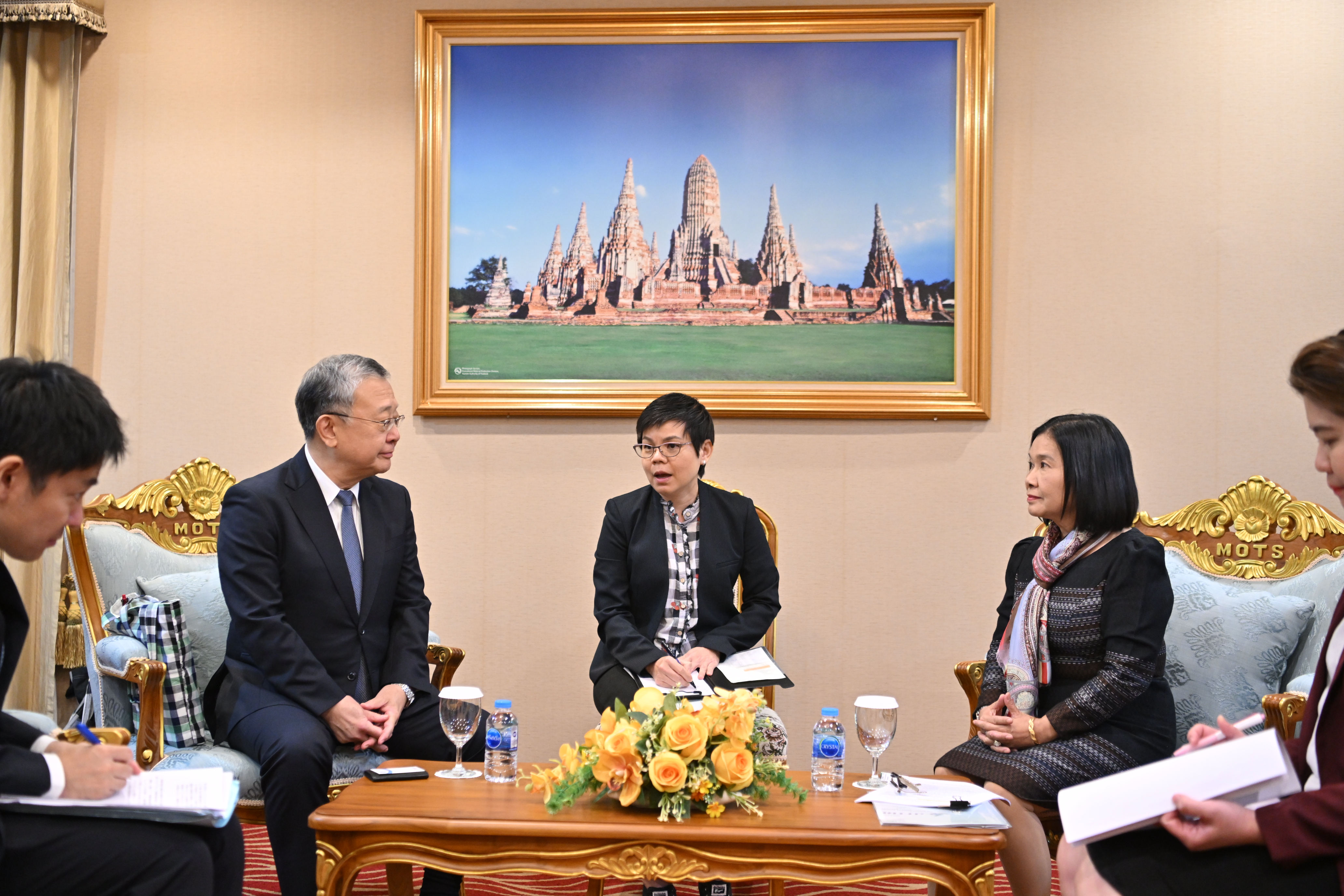รองปลัดฯ วนิดา ต้อนรับนายโอคุดะ เทตสึยะ ประธานสถาบันวิจัย JTTRI – AIRO พร้อมสนับสนุนการจัดประชุมคณะทำงานวิชาการด้านการท่องเที่ยว ไทย – ญี่ปุ่น ครั้งที่ 4