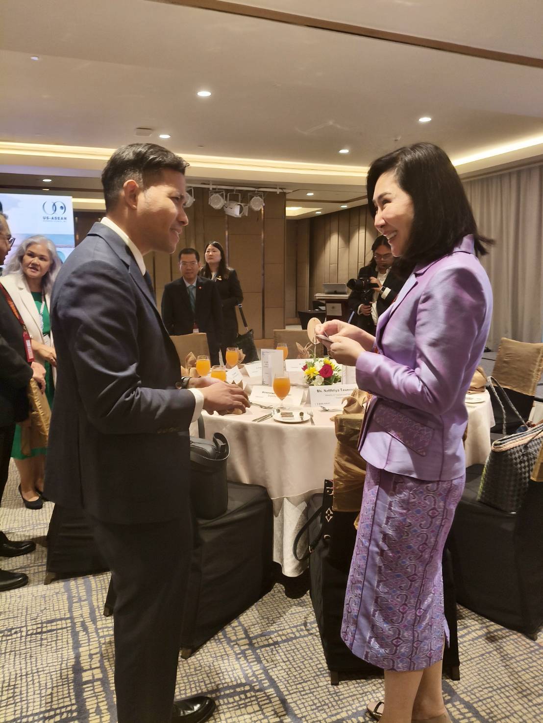 ปกก. ร่วมงานเลี้ยงอาหารกลางวัน US-ABC ในช่วงการประชุม ATF 2025