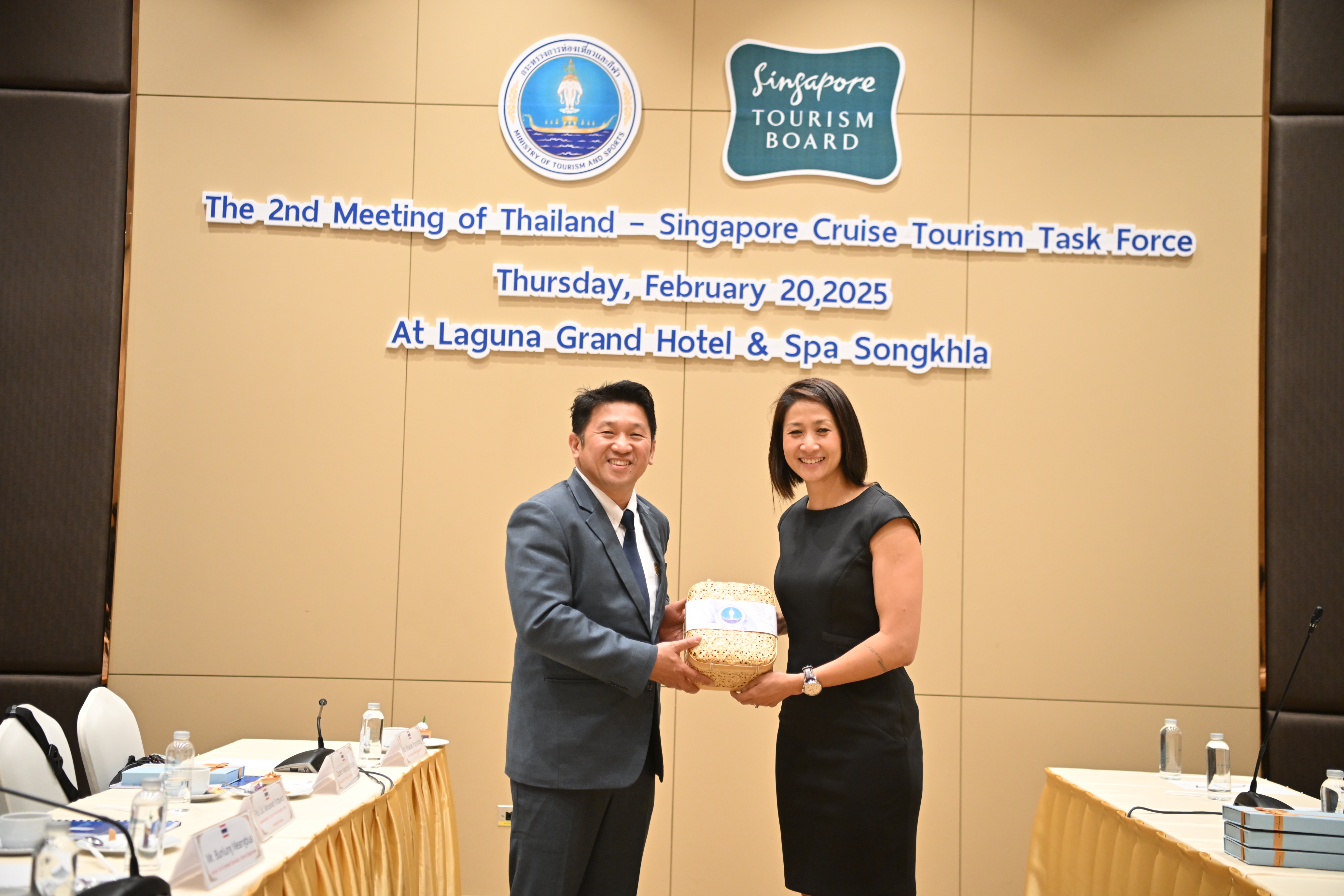 ไทยเป็นเจ้าภาพประชุมคณะทำงานเฉพาะกิจด้านการท่องเที่ยวเรือสำราญ ไทย-สิงคโปร์ ครั้งที่ 2