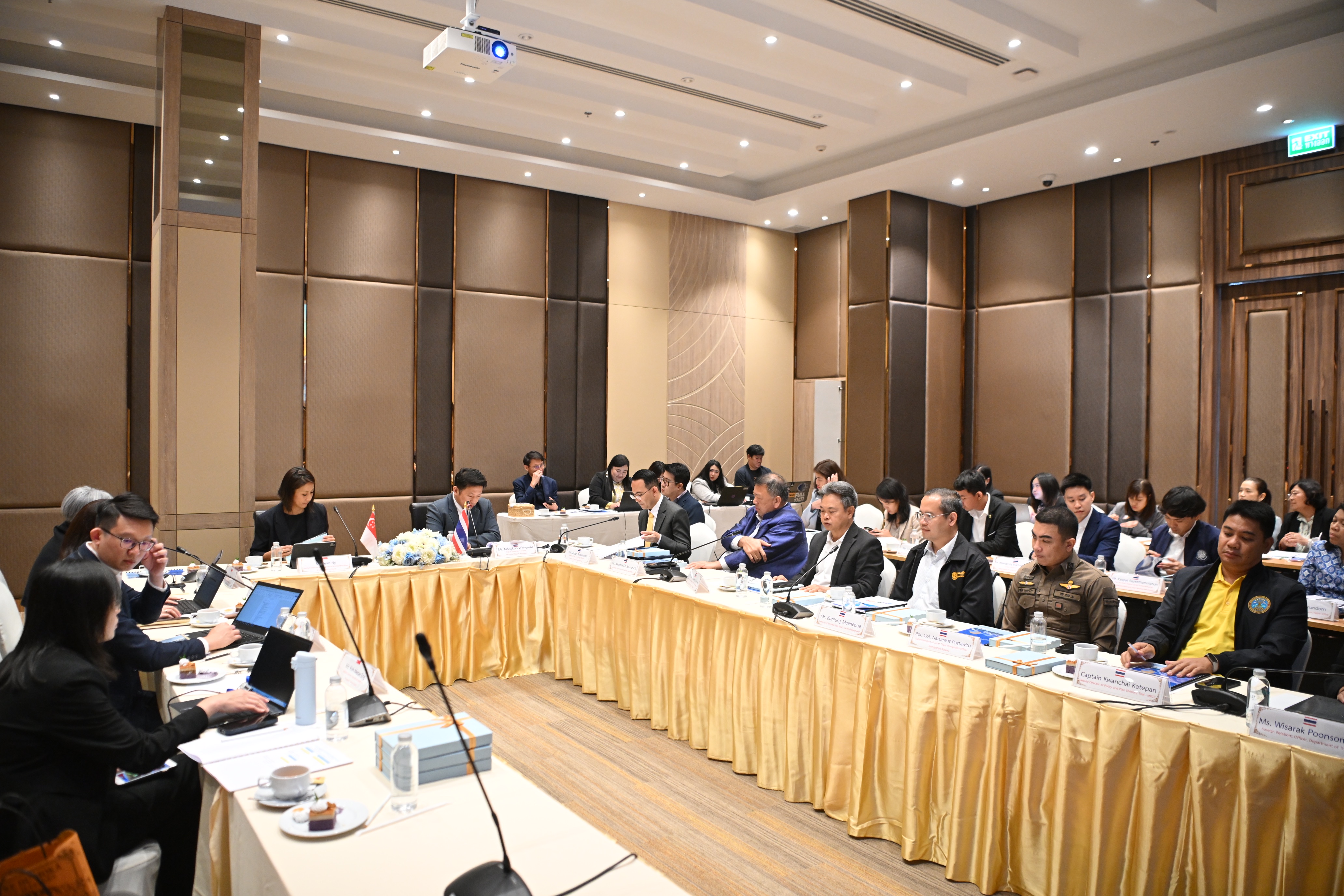 ไทยเป็นเจ้าภาพประชุมคณะทำงานเฉพาะกิจด้านการท่องเที่ยวเรือสำราญ ไทย-สิงคโปร์ ครั้งที่ 2