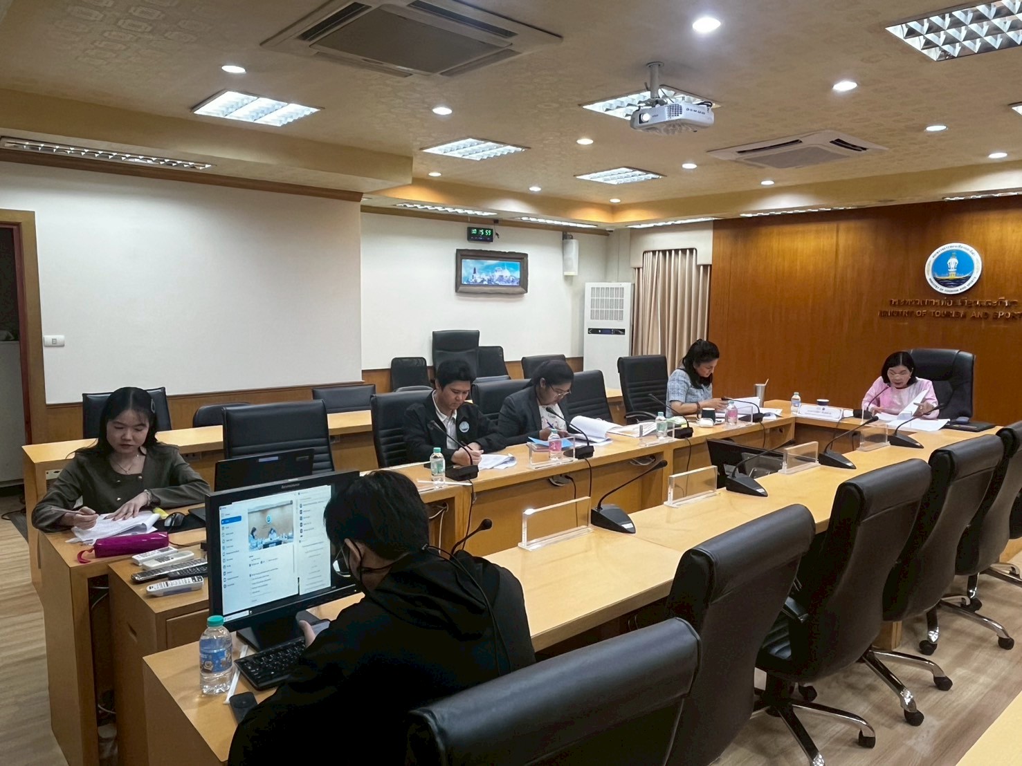 การประชุมคณะทำงานขับเคลื่อนมาตรฐานผู้ช่วยเหลือนักท่องเที่ยวทางทะเล (Lifeguard) ครั้งที่ 2/2568