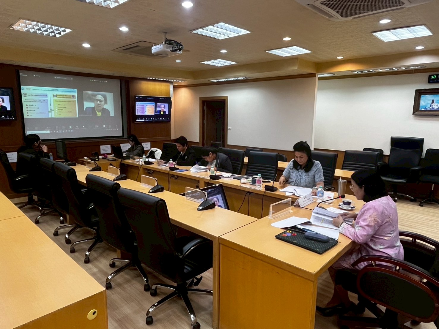 การประชุมคณะทำงานขับเคลื่อนมาตรฐานผู้ช่วยเหลือนักท่องเที่ยวทางทะเล (Lifeguard) ครั้งที่ 2/2568