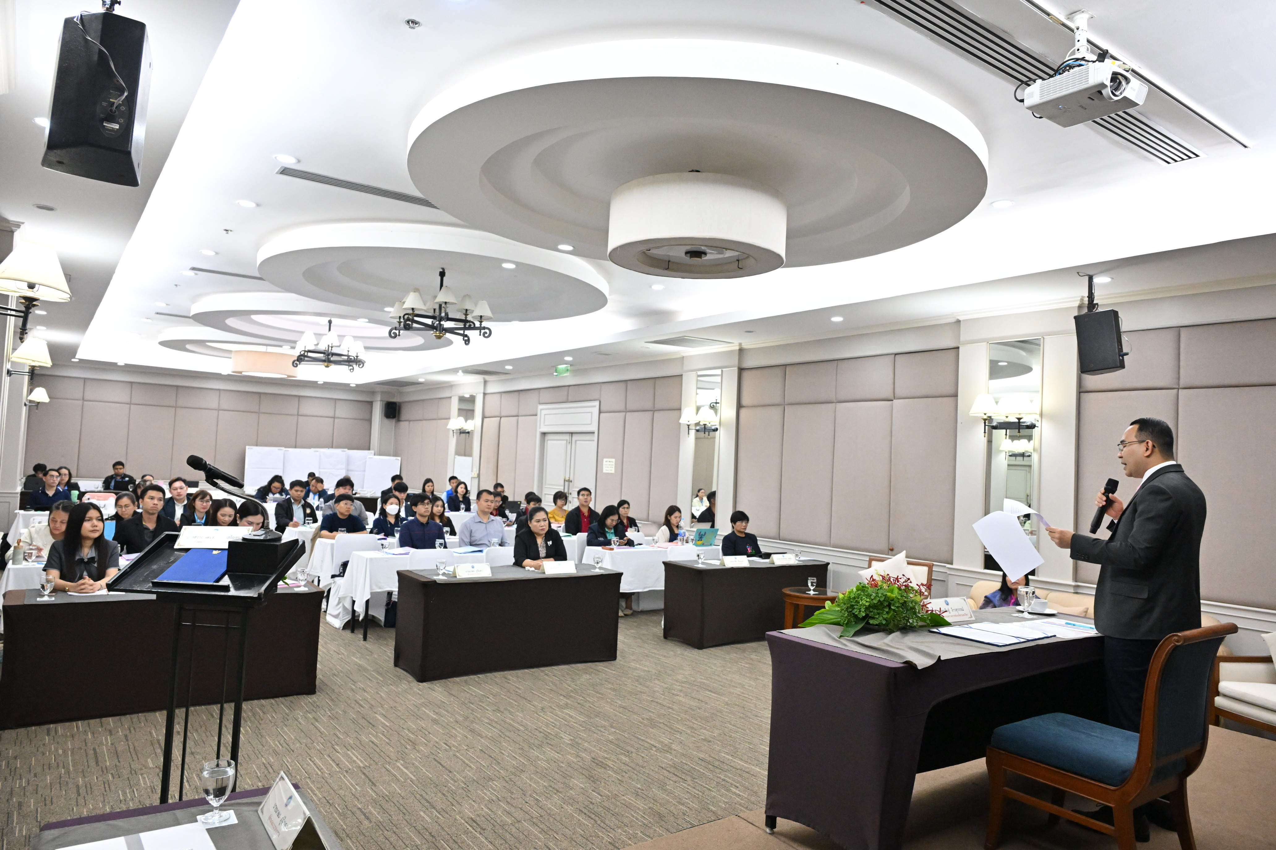 ผู้ช่วยปลัดฯ เปิดการประชุมเชิงปฏิบัติการเพื่อจัดทำแผนพัฒนาบุคลากรกระทรวงการท่องเที่ยวและกีฬา ประจำปีงบประมาณ พ.ศ. 2569 - 2570