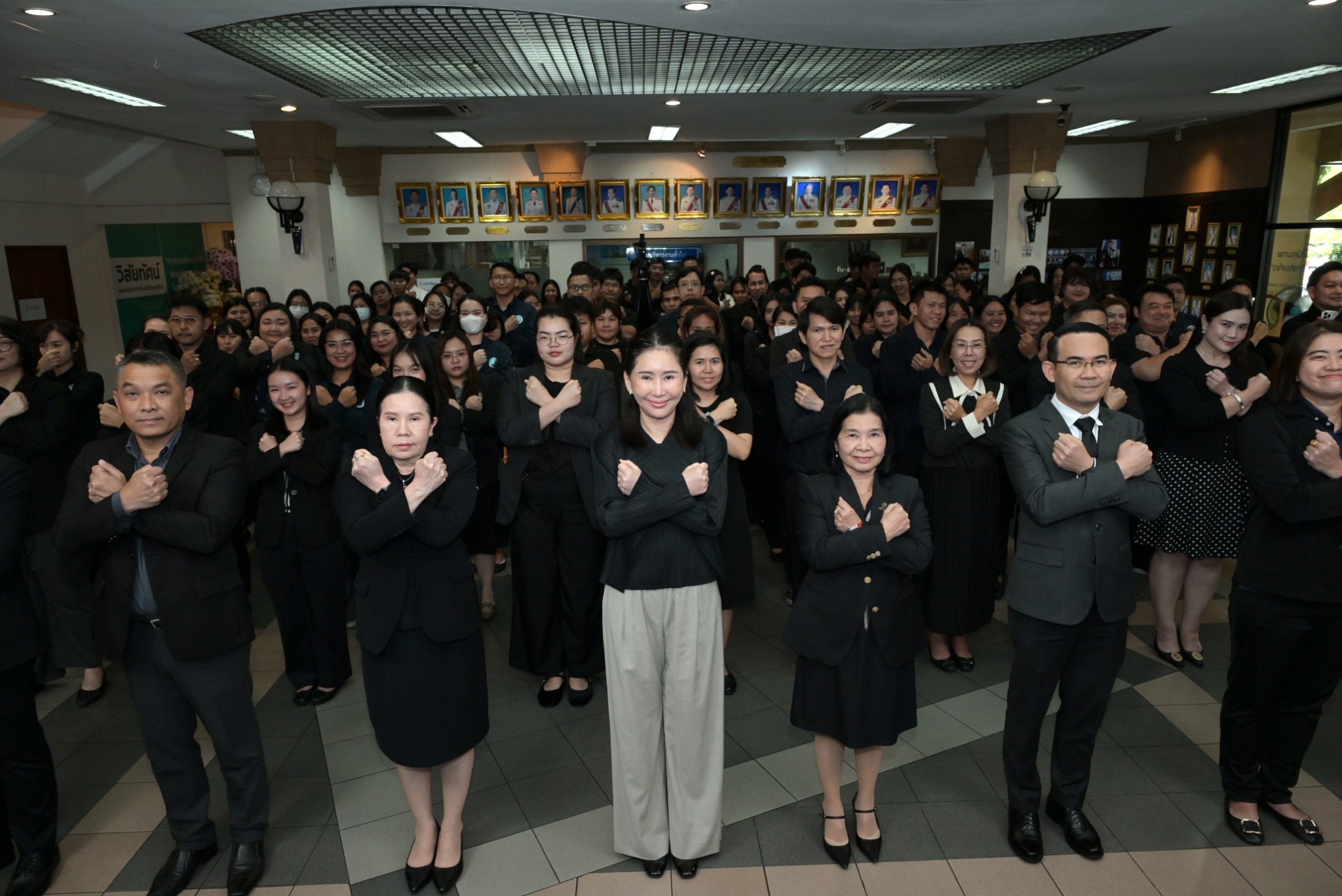 ปลัดฯ ท่องเที่ยวและกีฬา นำทัพผู้บริหาร ข้าราชการ และเจ้าหน้าที่ ประกาศเจตนารมณ์ต่อต้านการทุจริต ขับเคลื่อนนโยบาย 
