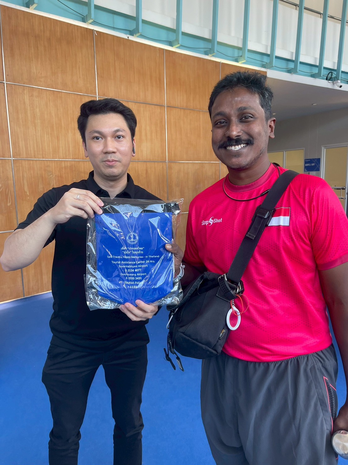 ผู้ช่วยปลัดฯ ท่องเที่ยวและกีฬา เยี่ยมชมบูธมาตรการความปลอดภัยซีเกมส์ ณ สนามศุภชลาศัย สร้างความเชื่อมั่นแก่ผู้เข้าร่วมการแข่งขัน