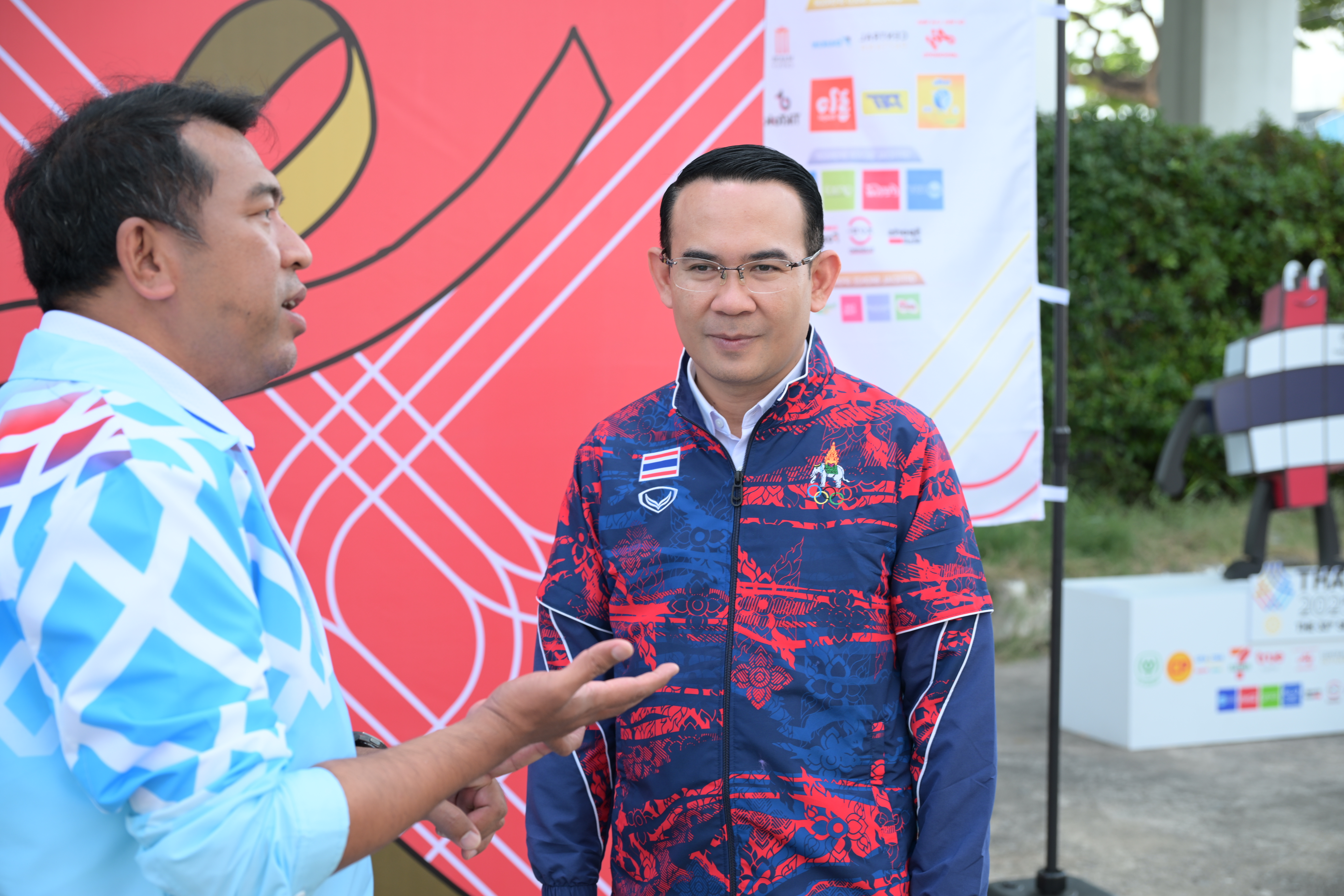 ผู้ช่วยปลัดฯ ท่องเที่ยวและกีฬา เยี่ยมชมบูธมาตรการความปลอดภัยซีเกมส์ ณ สนามศุภชลาศัย สร้างความเชื่อมั่นแก่ผู้เข้าร่วมการแข่งขัน