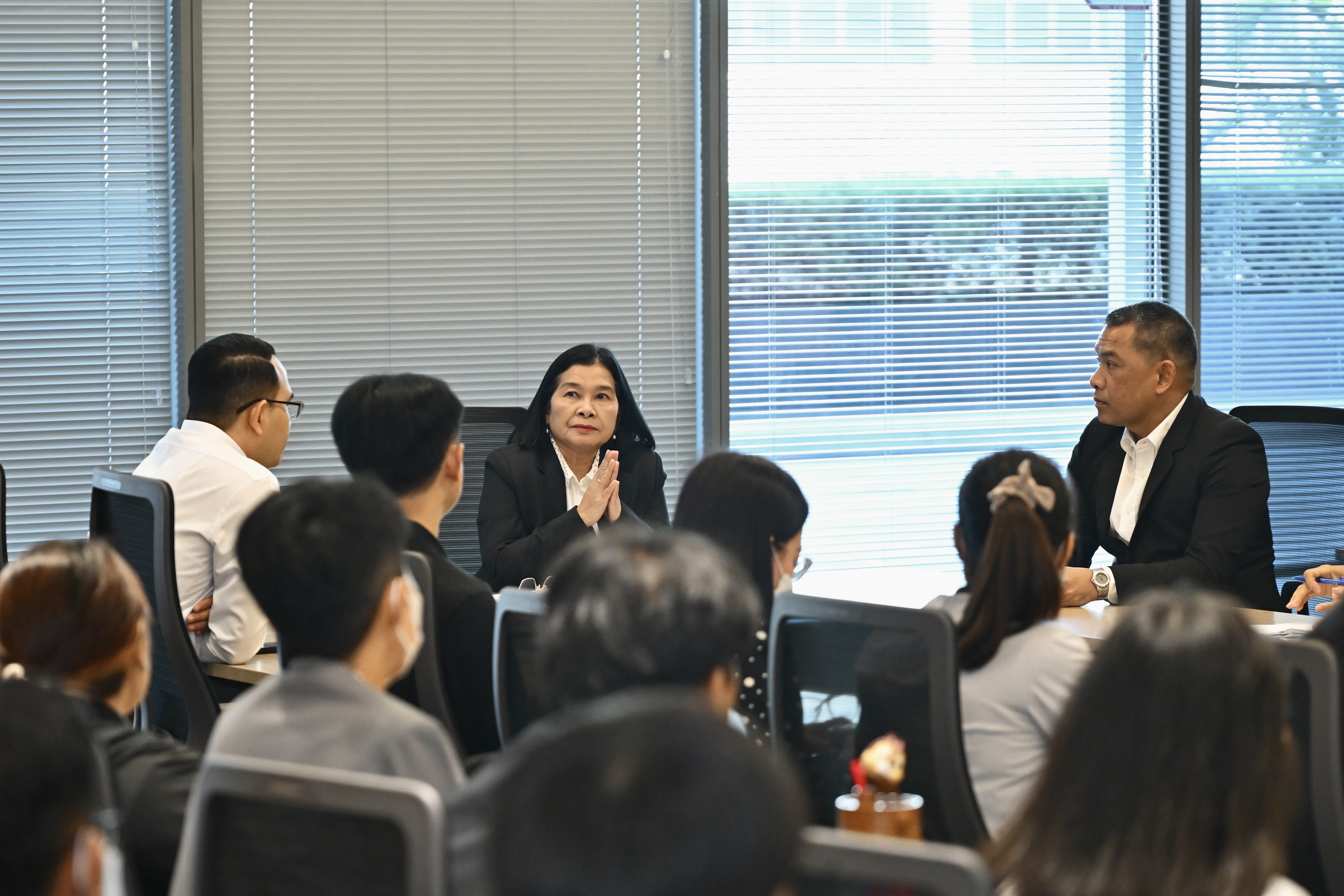 คณะผู้บริหารกระทรวงการท่องเที่ยวและกีฬา ลงพื้นที่ตรวจรับอาคารซี ศูนย์ราชการแจ้งวัฒนะ เตรียมความพร้อมย้ายสำนักงาน