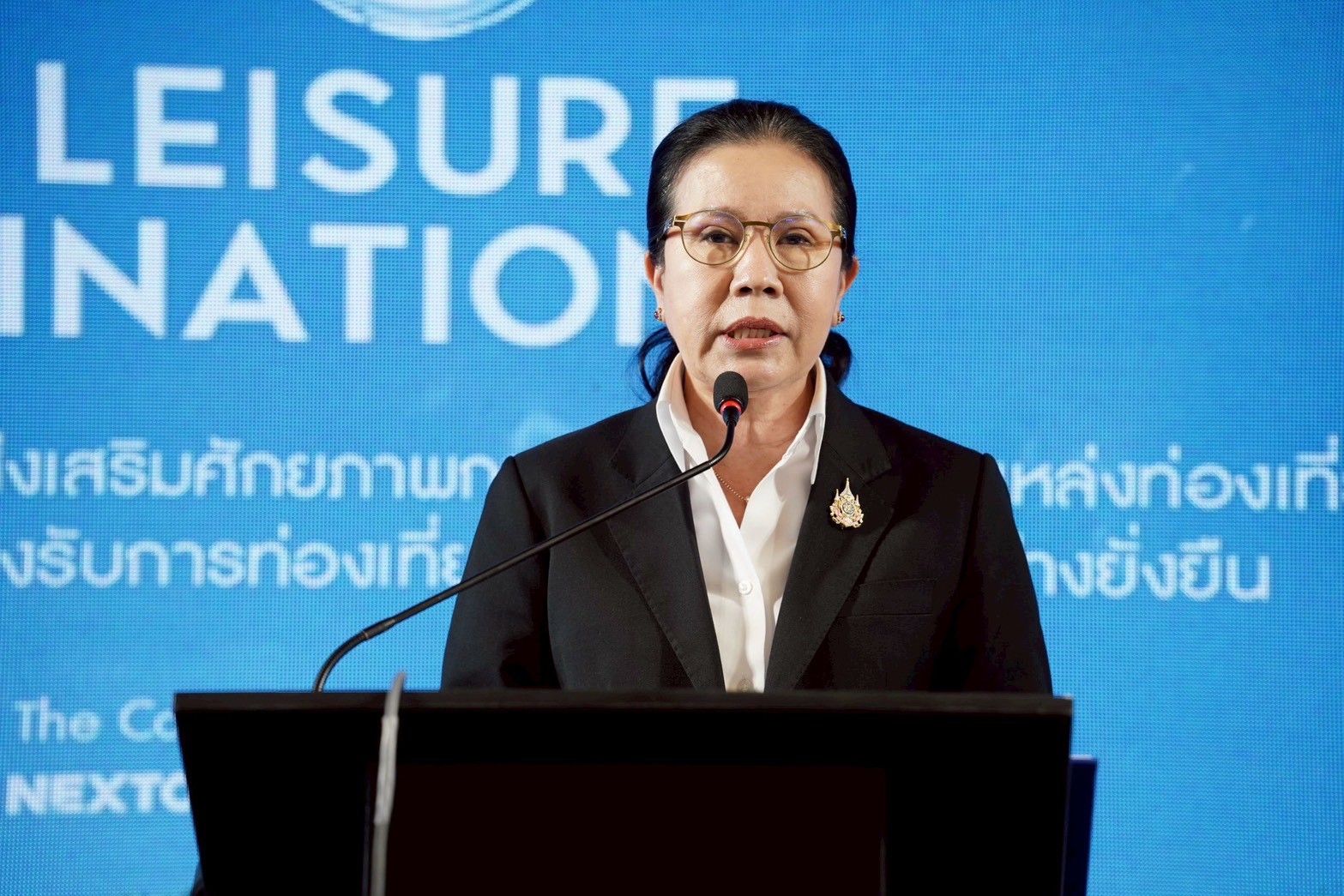 รองปลัดกระทรวงการท่องเที่ยวและกีฬา เป็นประธานในพิธีประกาศผลสำเร็จโครงการพัฒนาและส่งเสริมศักยภาพการบริหารจัดการแหล่งท่องเที่ยวเชื่อมโยงเพื่อรองรับการท่องเที่ยวสำราญทางน้ำอย่างยั่งยืน (Holistic Blue Leisure Destination)
