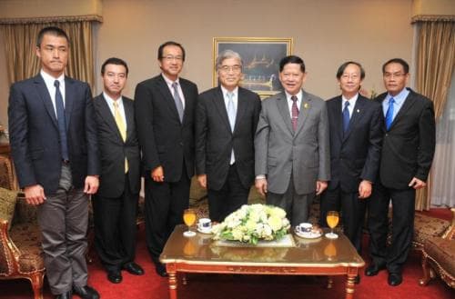 Japanese Ambassador Pays a courtesy call on Minister of Tourism and Sports