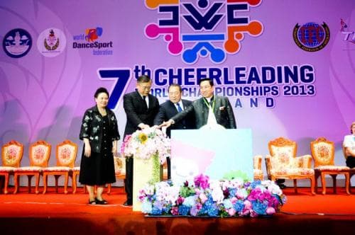 World Championship Cheer Leading Contest of 2013 at Impact Muang Thong Thani