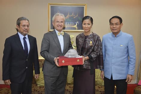 French Ambassador paid courtesy to Minister of Tourism and Sports