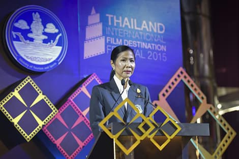 Press conference of Thailand International Film Destination Festival 2015 (TIFDF 2015)