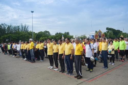 Rehearsal and assessment of readiness for the activity of "Bike for Mom"