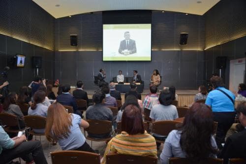 Press conference on the 36th conference of Asian Architect Council and the 18th international seminar conference 