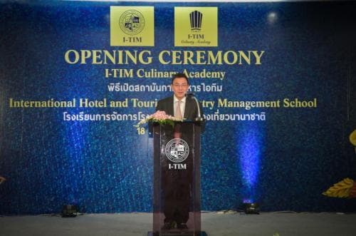 Opening Ceremony of the Project ofI-Tim Culinary Academy