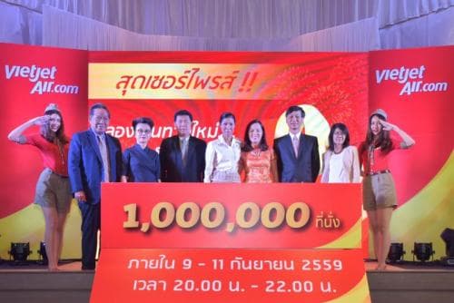 New Airline Opening Ceremony, for Promoting Tourism of, and Connecting Thailand-Vietnam