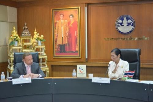 Minister of Tourism and Sports presided over the conference to promote the cooperation and public relation on the tourism and sports between Thailand and Russian Federation 