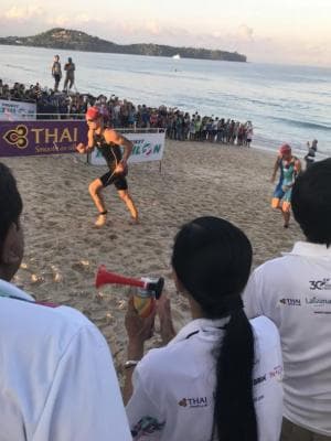 Minister of Tourism and Sports opened the event Triathlete Laguna in Phuket