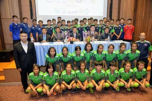 Permanent Secretary of Tourism and Sports presided over the press conference for the competition of the 1st Deft Futsal World Championship 