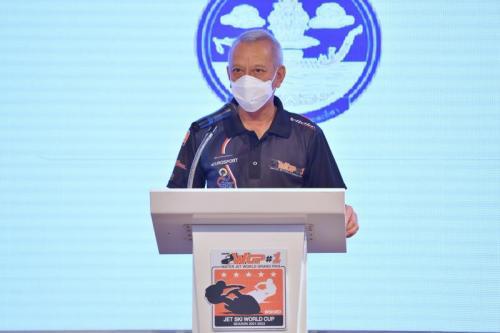 Promoting Jet Ski World Cup to International Audiences: Minister Phiphat Emphasizes Benefits of Sports Event Content Licensing for Thailand to Become Sports Leader