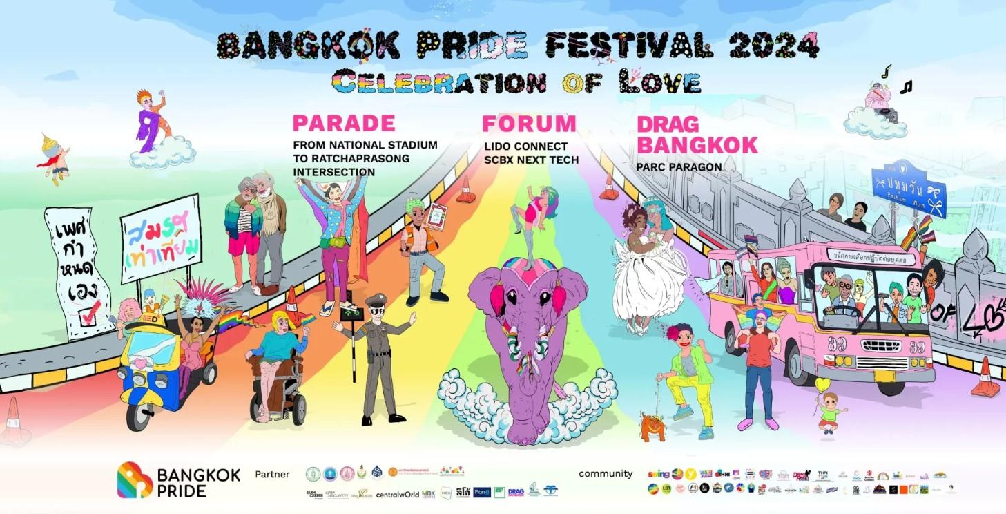 Pride 2024 Events in Thailand