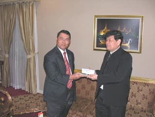 The visit of Malaysia